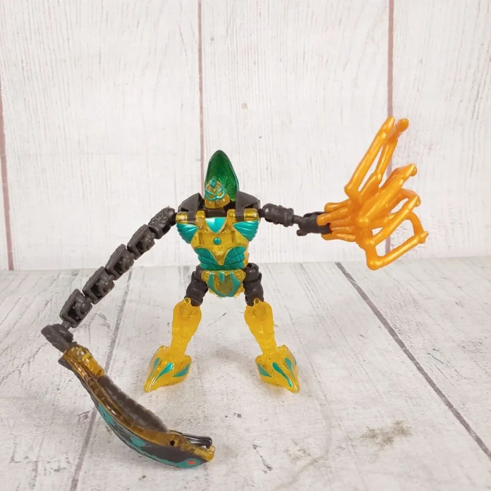 Transformers 1998 Beast Wars QUICKSTRIKE - Basic Fuzors Action Figure - COMPLETE
